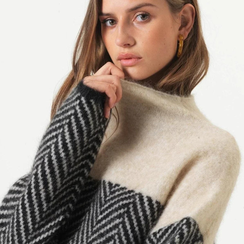 Elena | Stijlvolle winter trui
